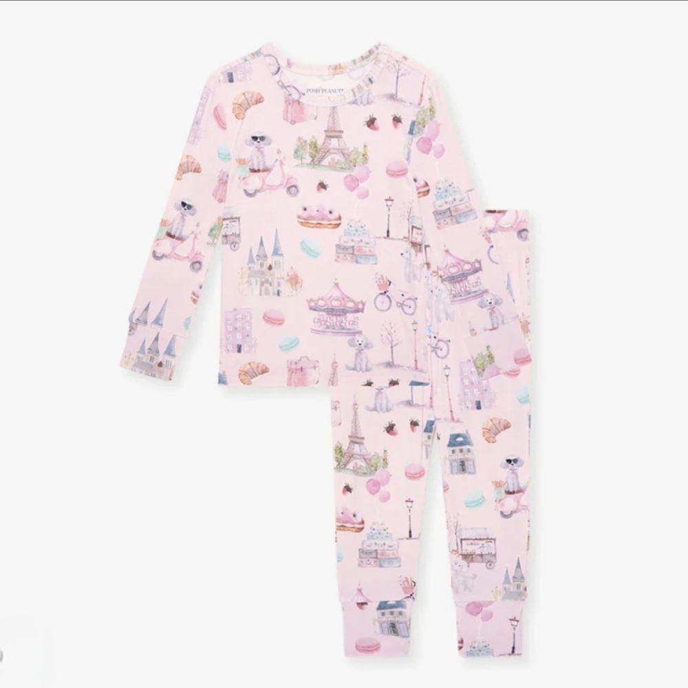 Posh Peanut Posh Paris Classic PajamaS 5T/6T NIB